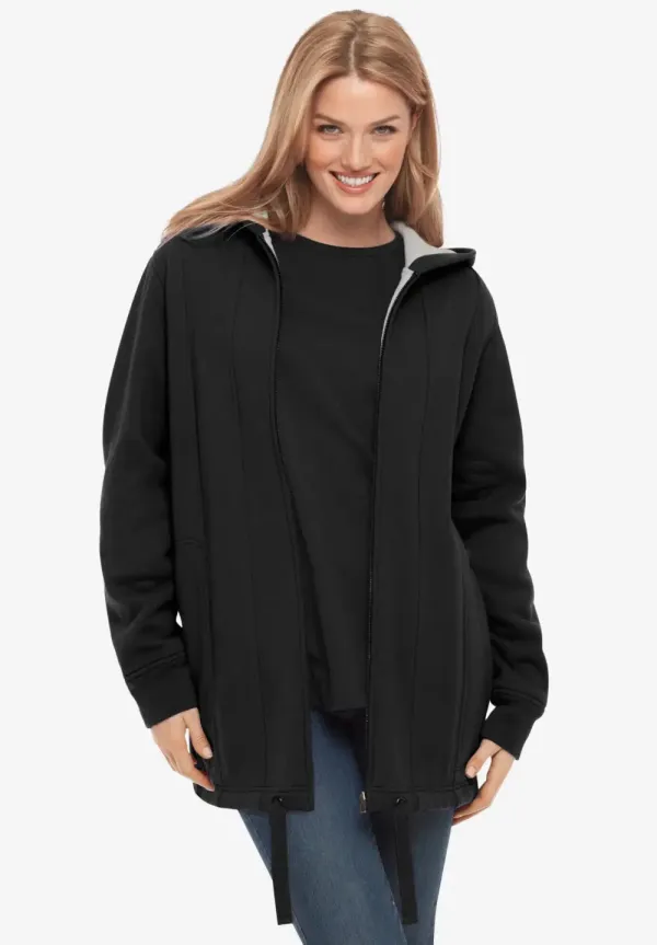Thermal Lined Fleece Hoodie