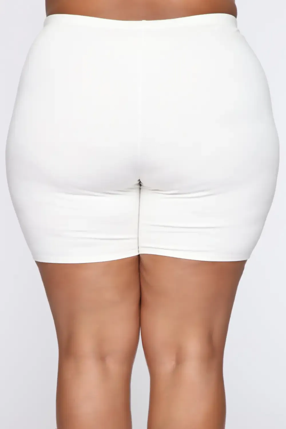 Classic Mini Biker Shorts - White