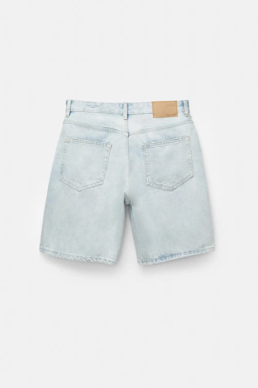 Standard denim Bermuda shorts