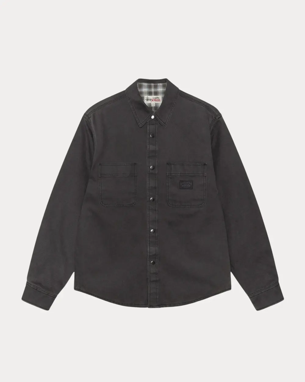 HEAVY WASHED CANVAS SHIRT