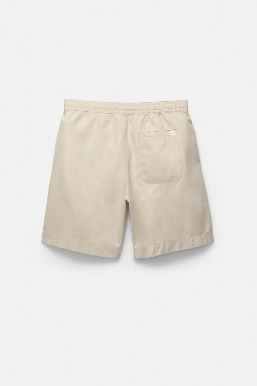 Linen blend jogger Bermuda shorts
