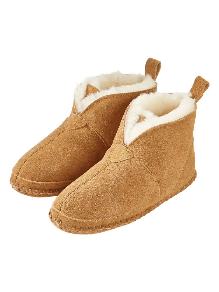 Women's Sheepskin Soft-Bottom Booties