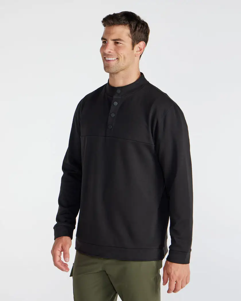 Adventure Fleece Quarter Snap Long Sleeve