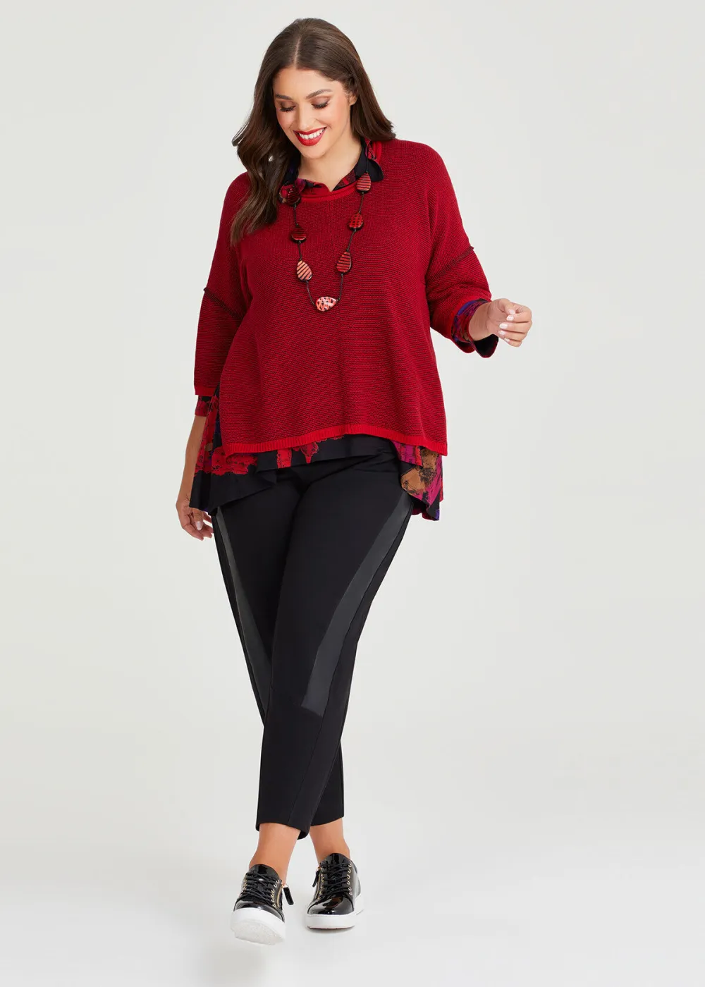 Collar Swing Bamboo Top