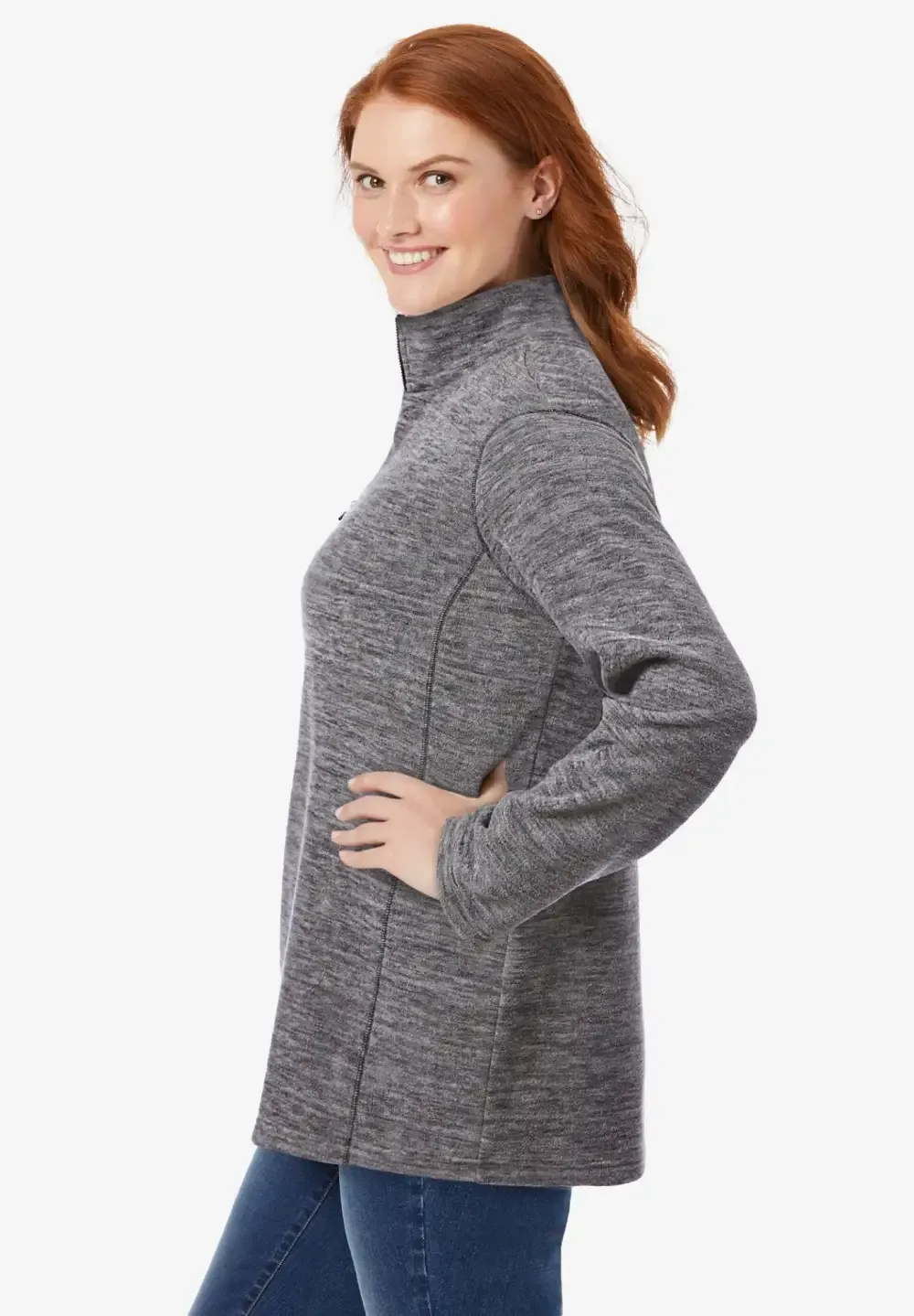 Microfleece Quarter-Zip Pullover
