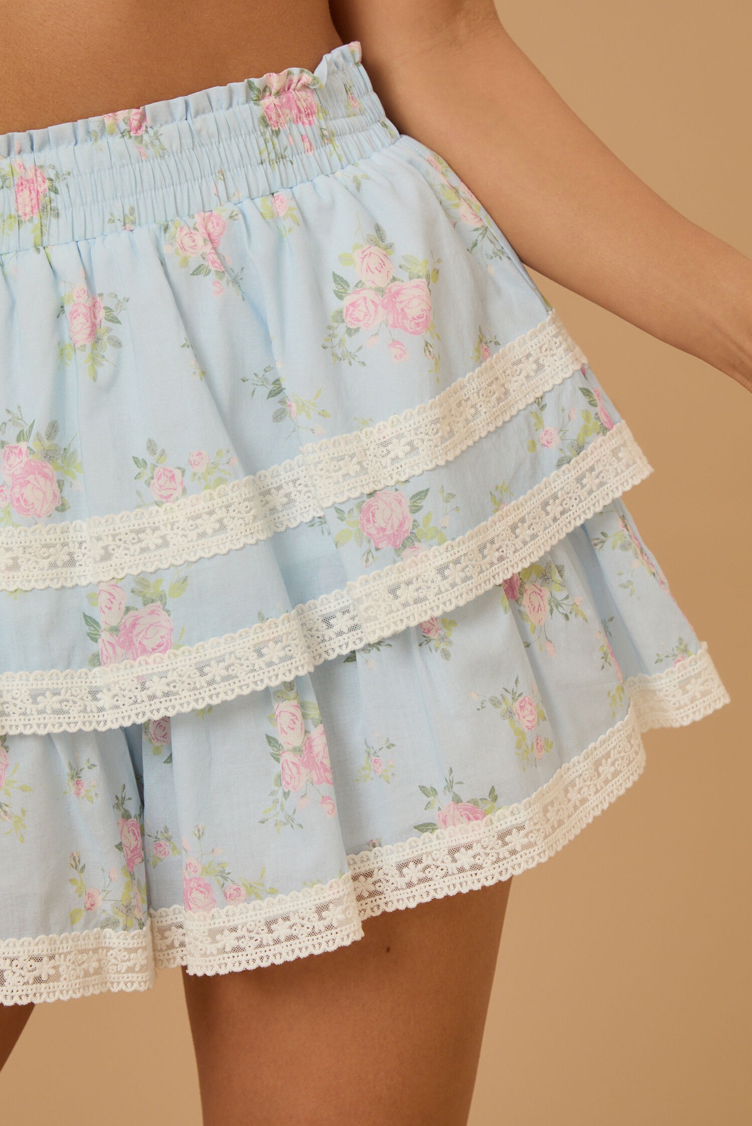 Layered Lace Shorts