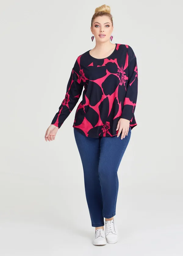 Bamboo Ponte Floralia Top