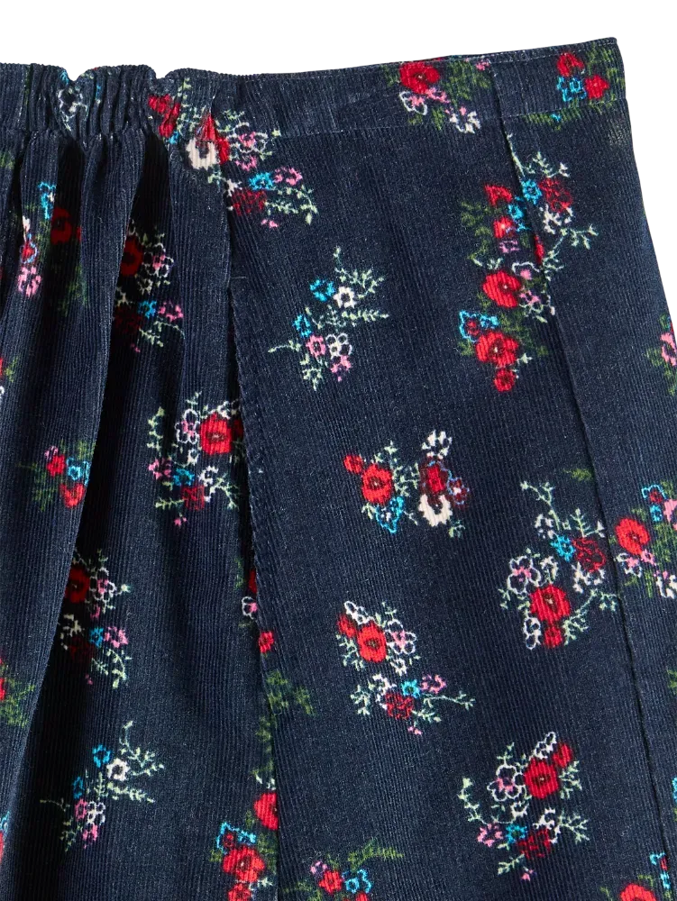 Classic Corduroy Midi Skirt