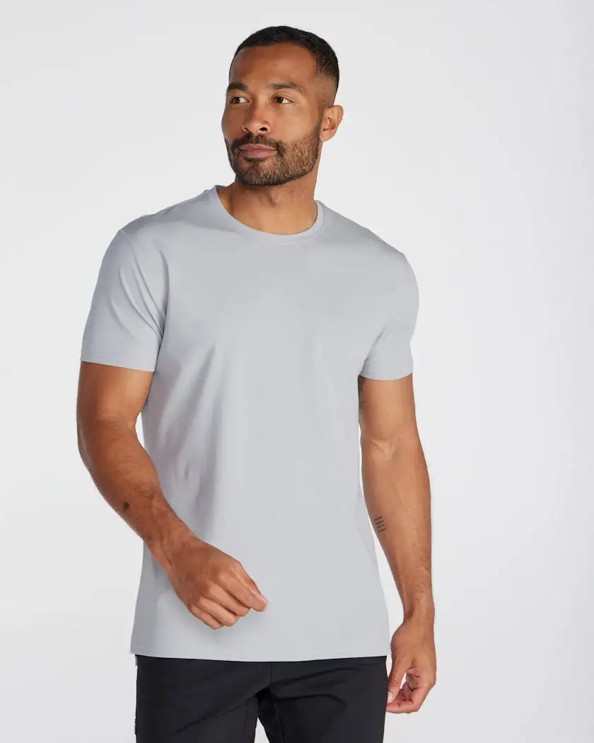 Limitless Short Sleeve Split Hem