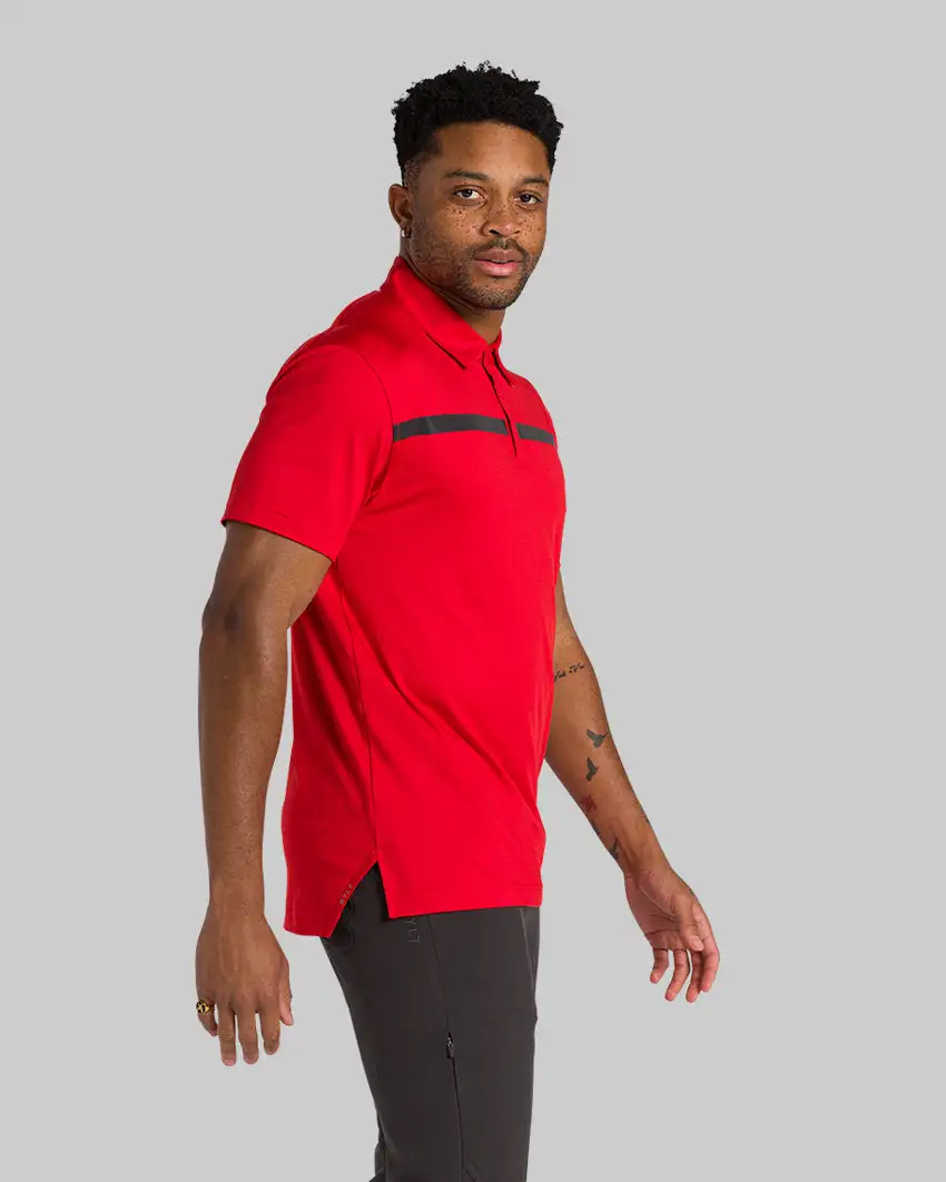 Performance+ Stripe Polo