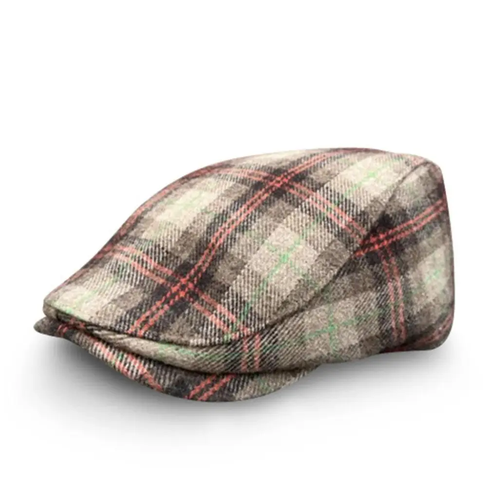 The Contender Boston Scally Cap - Ale-Wood Plaid