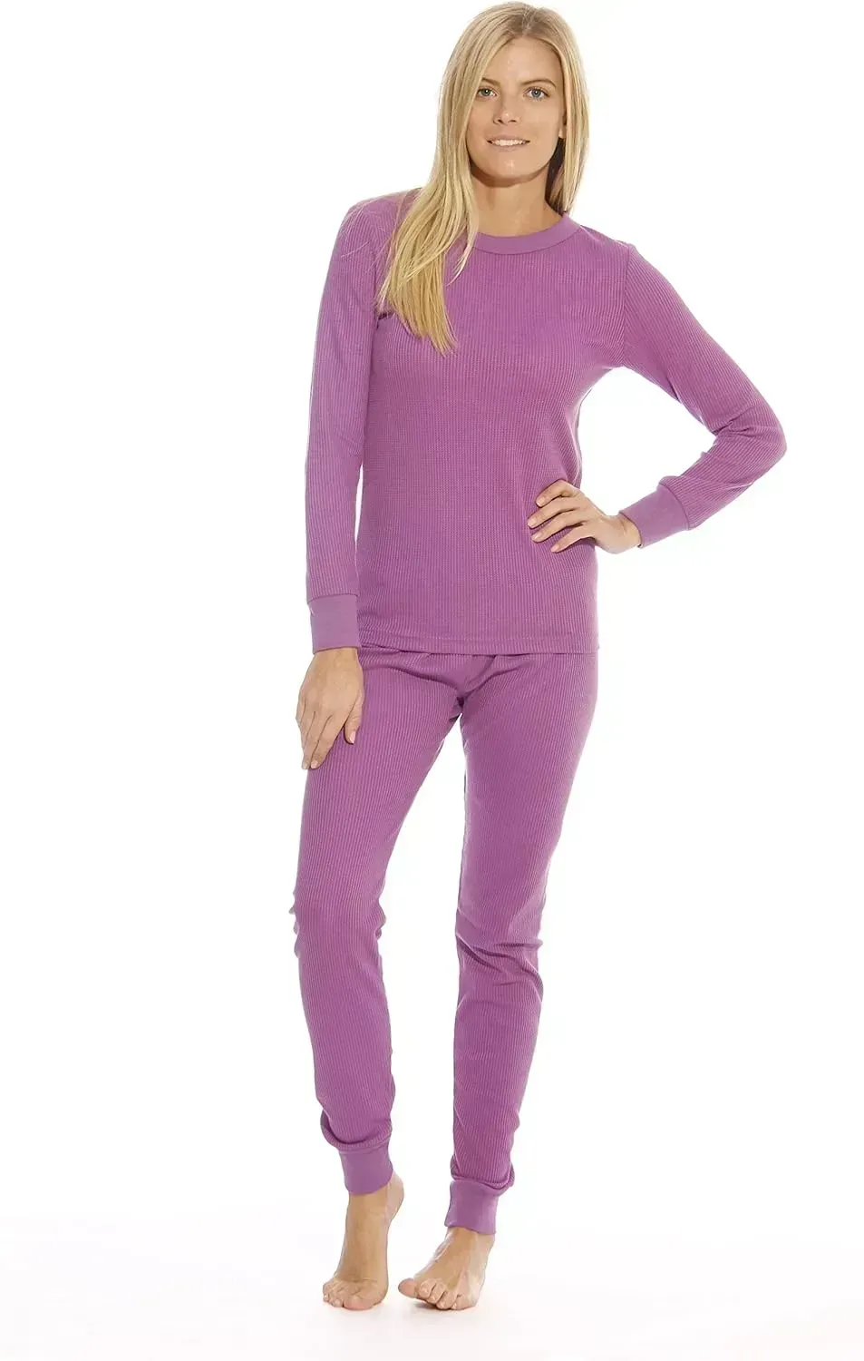 Women's Thermal Underwear Pajamas Set