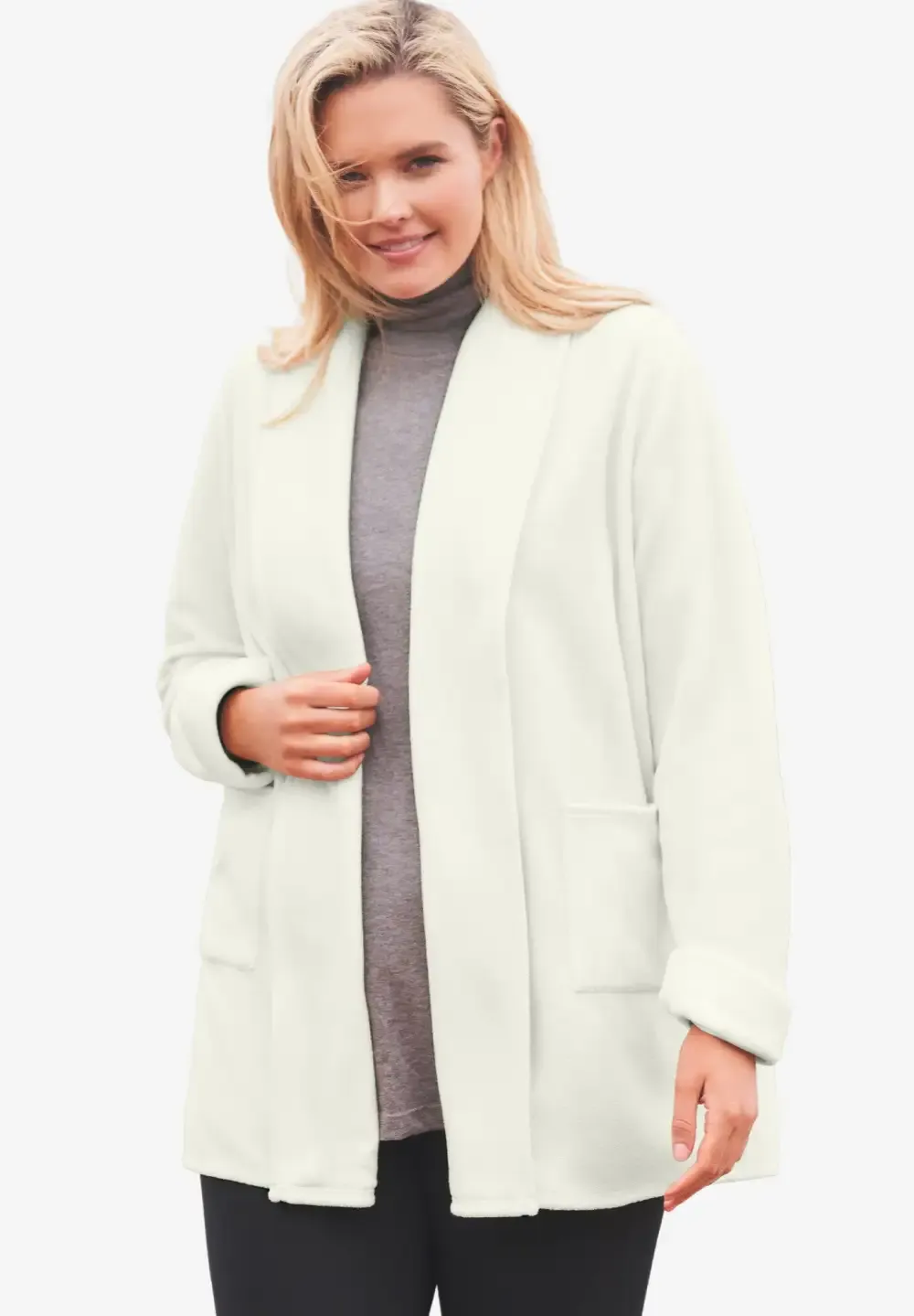 Microfleece Cardigan