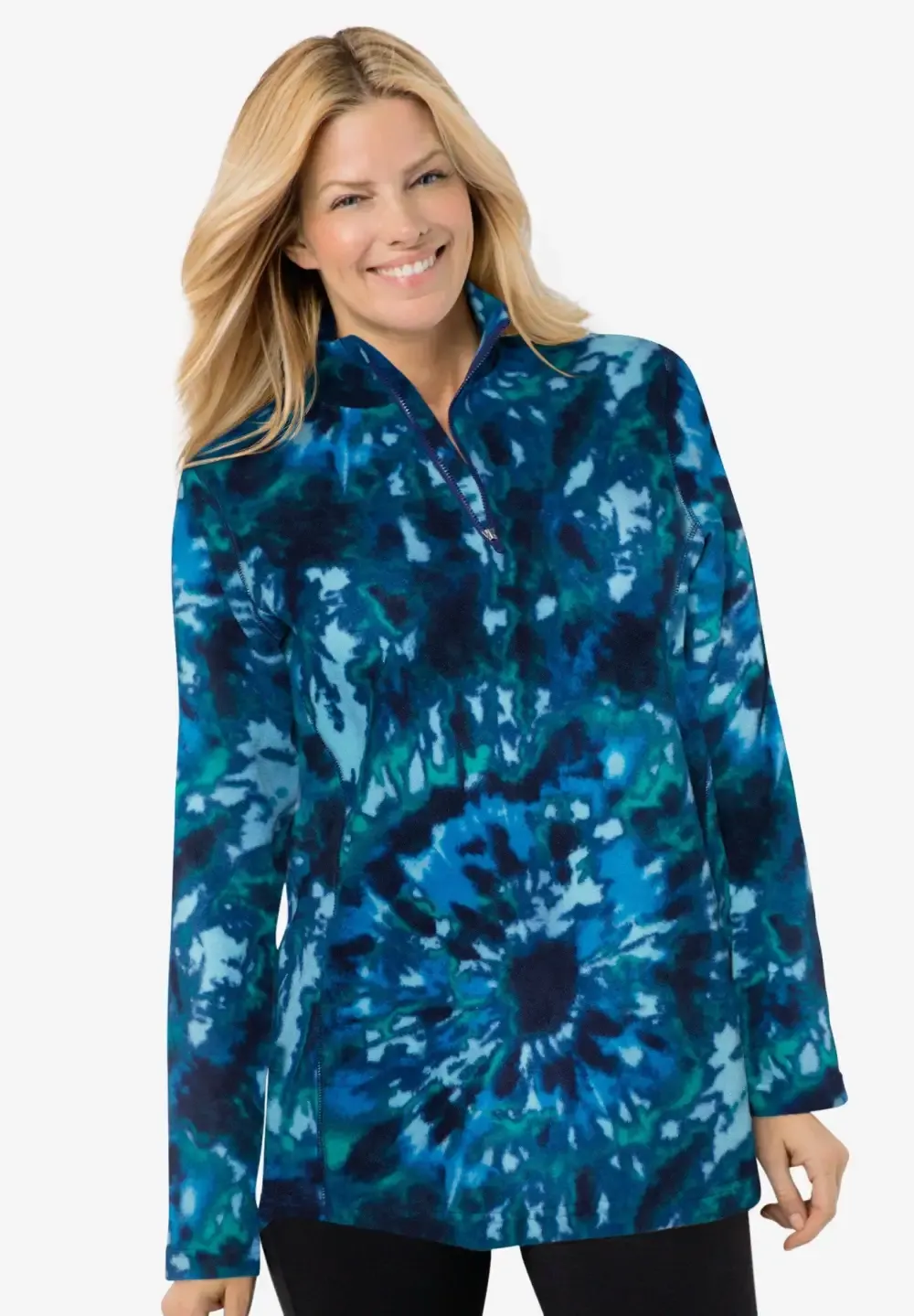 Microfleece Quarter-Zip Pullover
