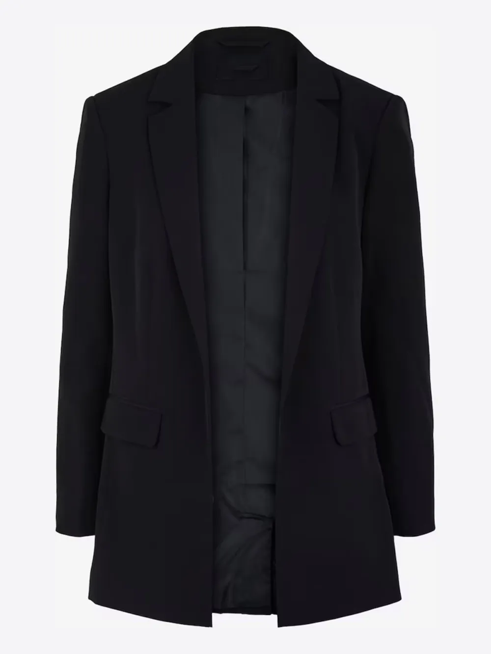 Plain Colored Without Fasteningl Blazer
