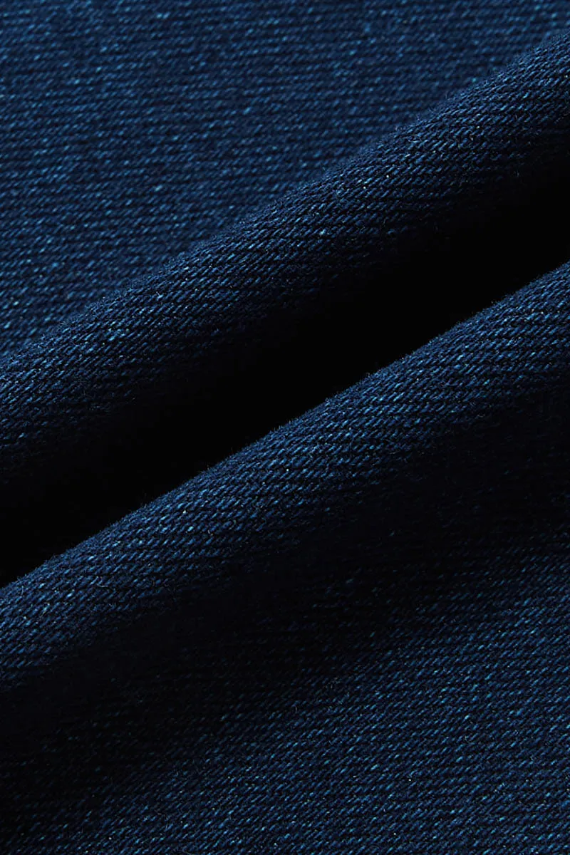 Wash Stitch Detail Button Fly High Waist Bootcut Jeans