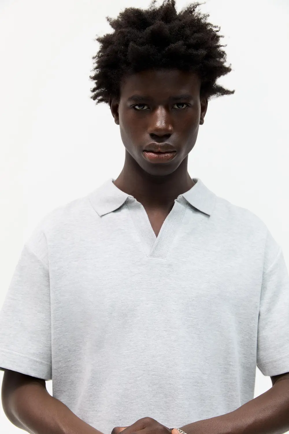 Short sleeve polo shirt