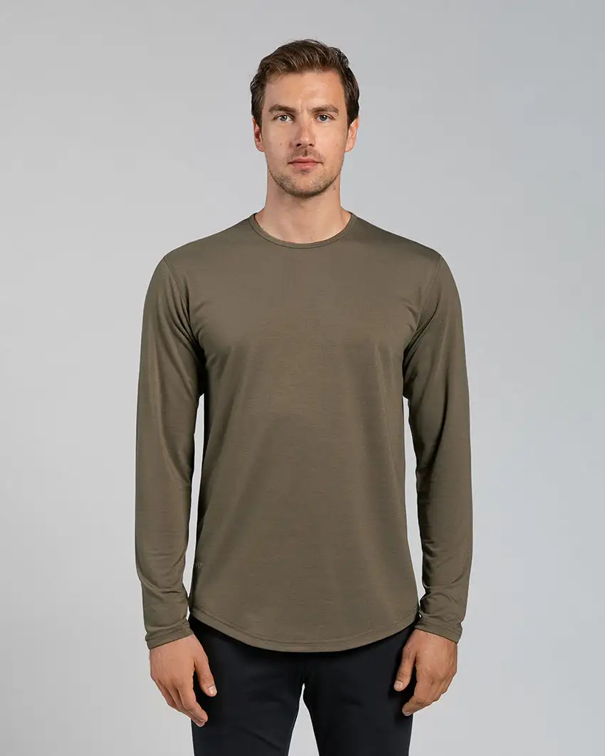 Drop-Cut Long Sleeve: Bylt Signature