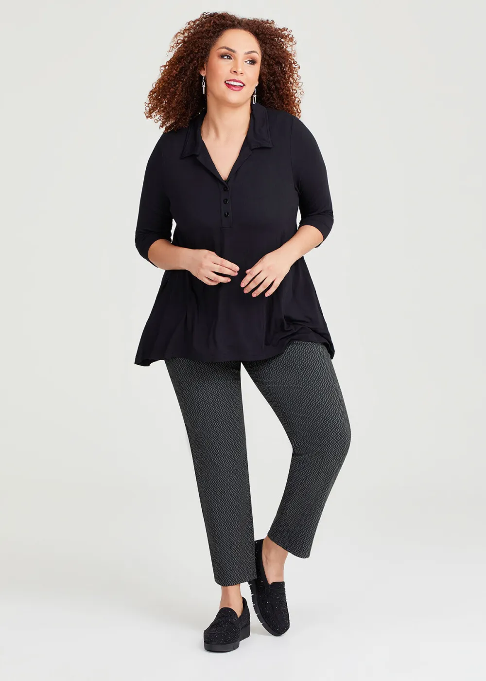 Tall Stretch Geo Kaissy Pant