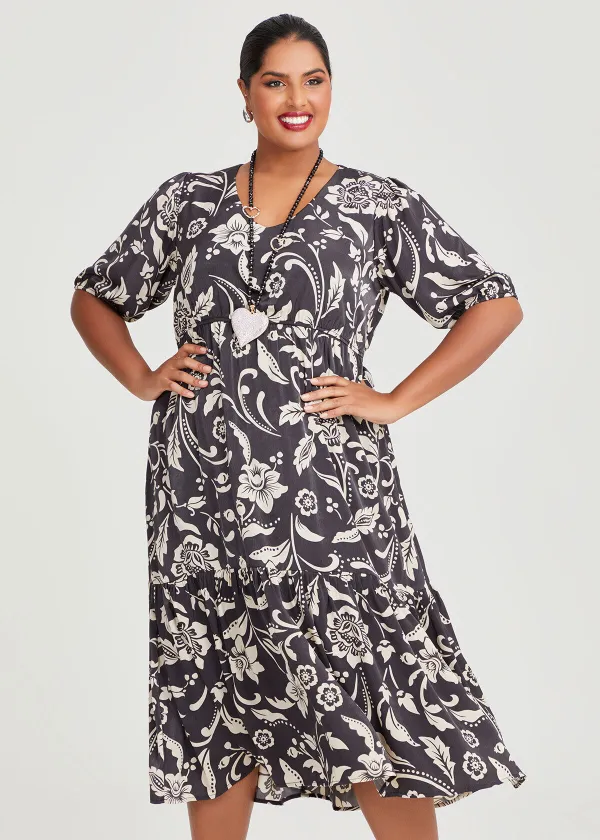 Danni Luxe Midi Dress