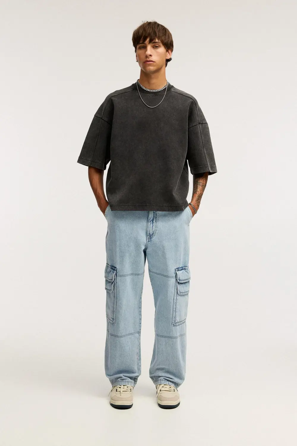 Baggy cargo jeans