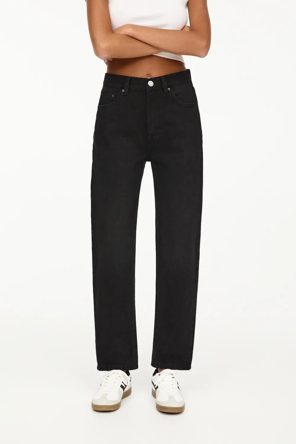 Jeans mom básicos