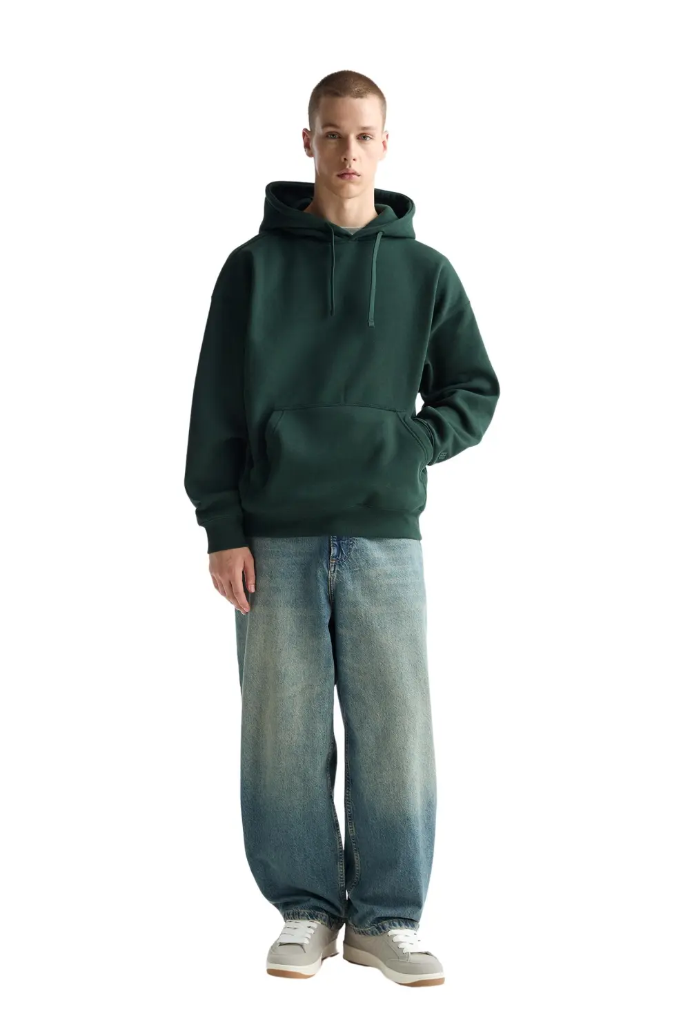 Sudadera básica capucha