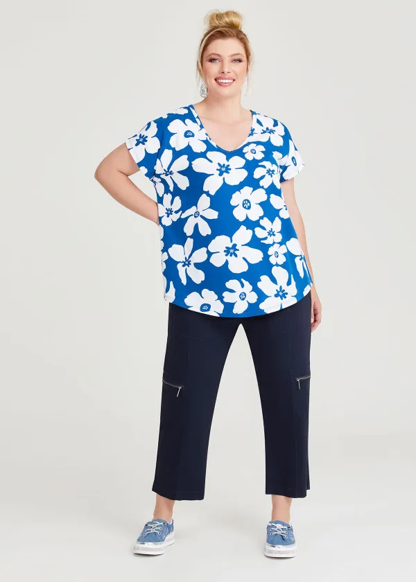 Cotton Daisy Flower Top