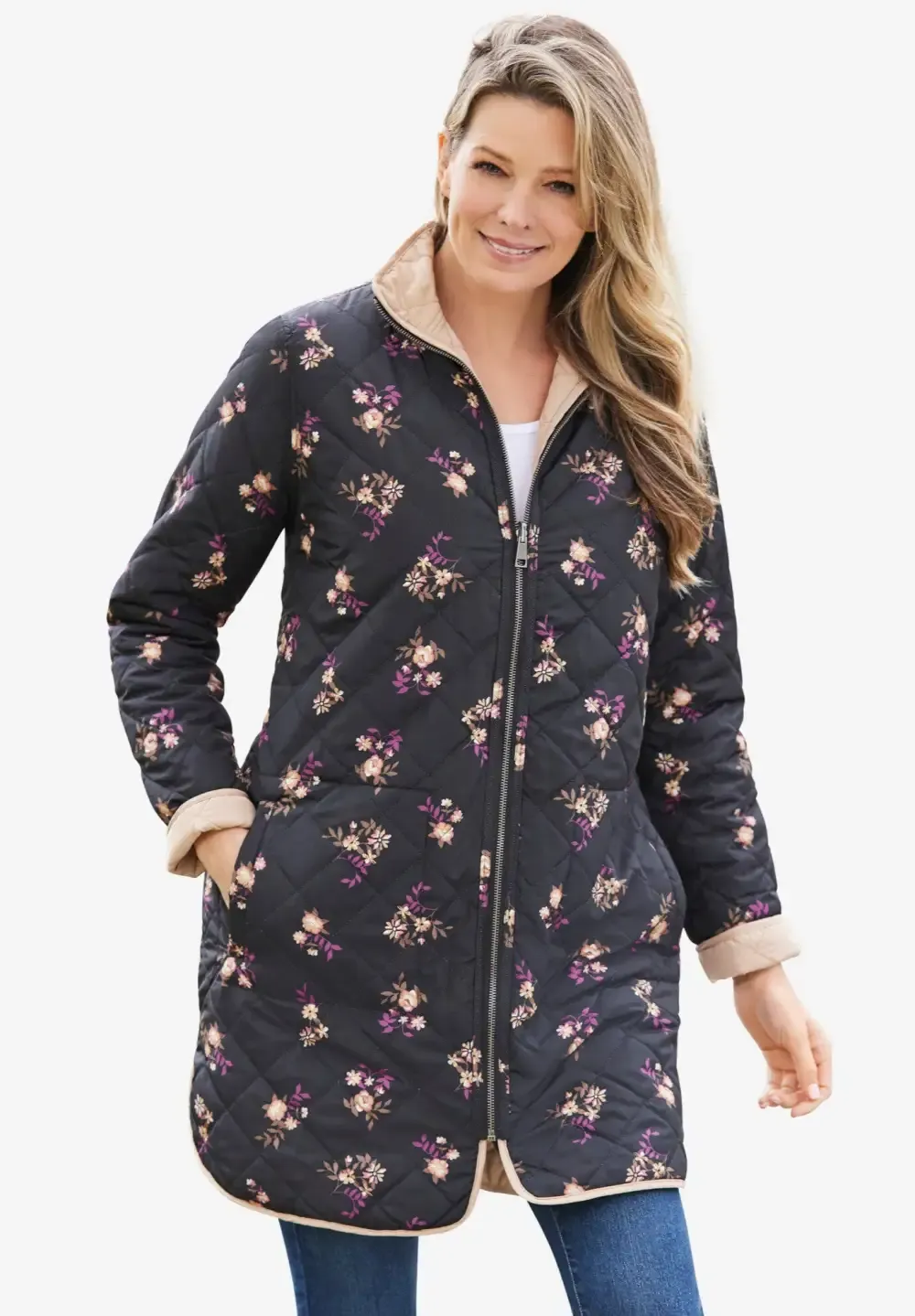 Reversible Quilted Barn Jacket