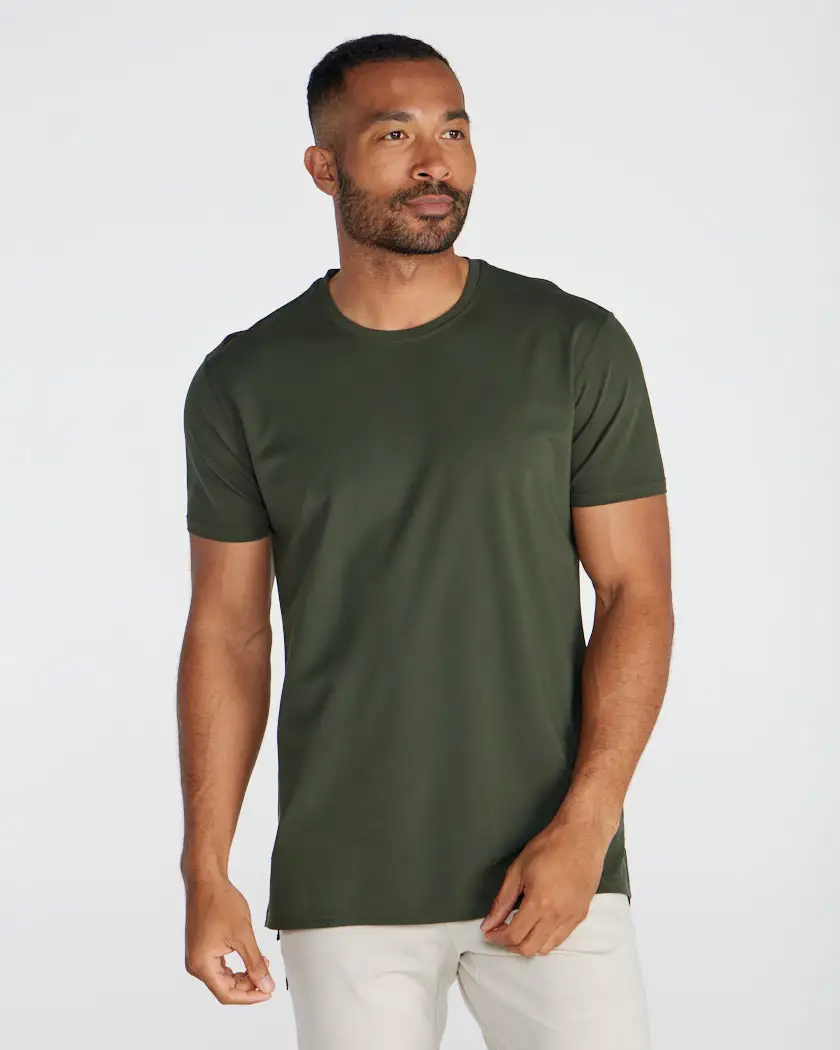 Limitless Short Sleeve Split Hem