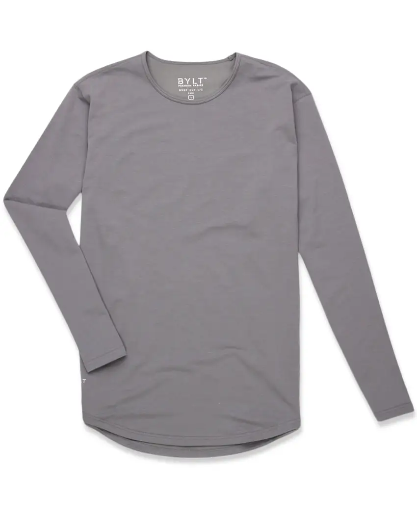 Drop-Cut Long Sleeve: Lux