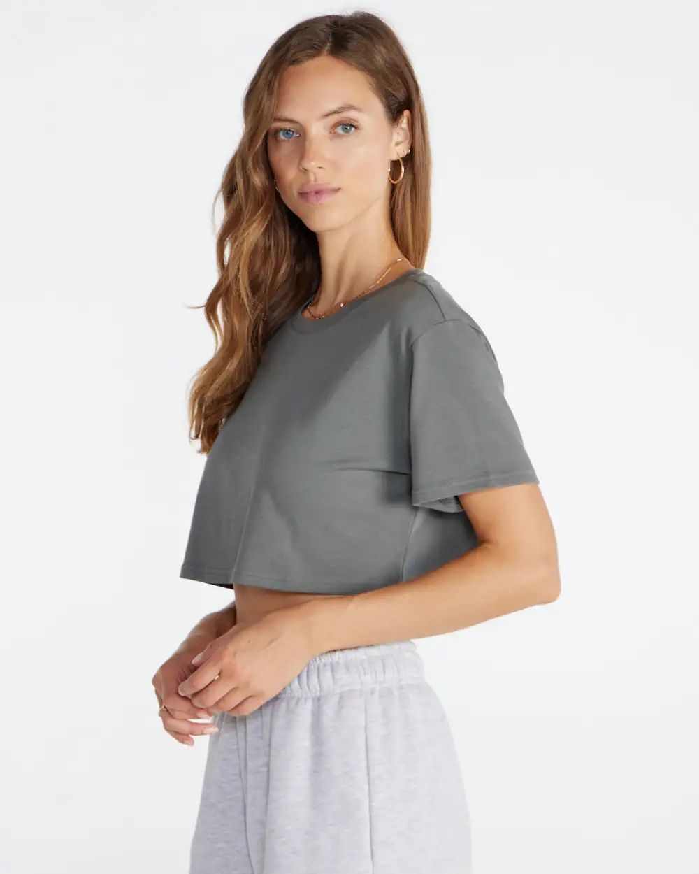 Drift Relaxed Cropped Crew