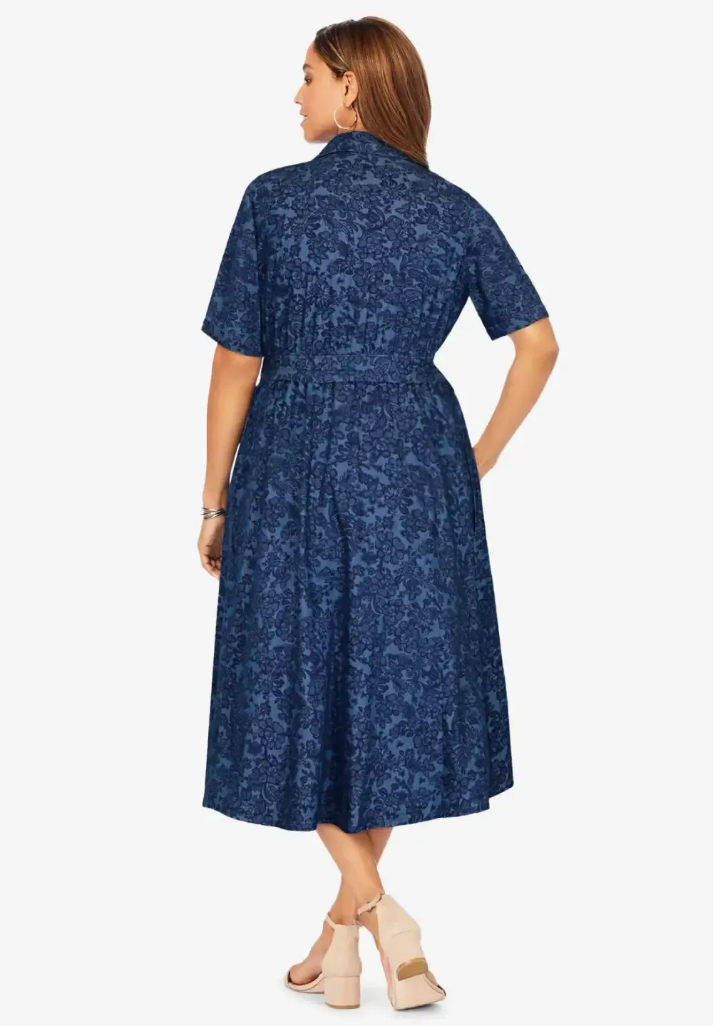 Soft Denim Shirtdress