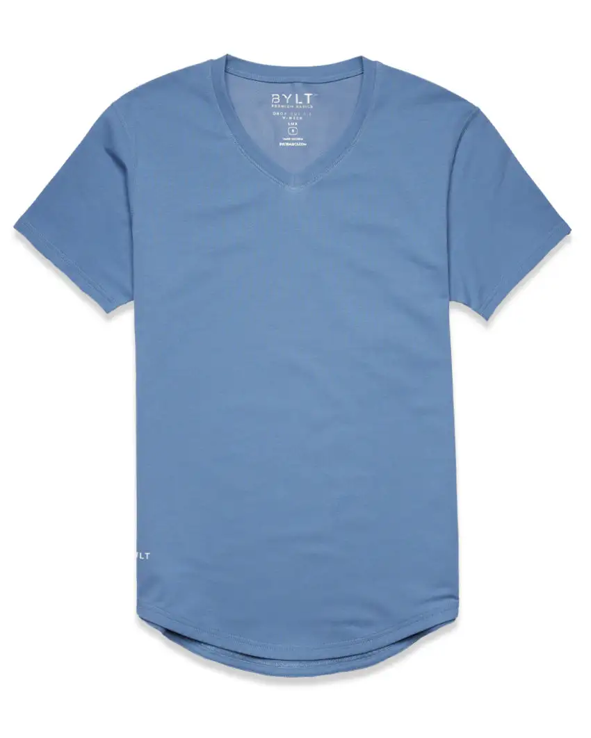 Drop-Cut V-Neck: Lux
