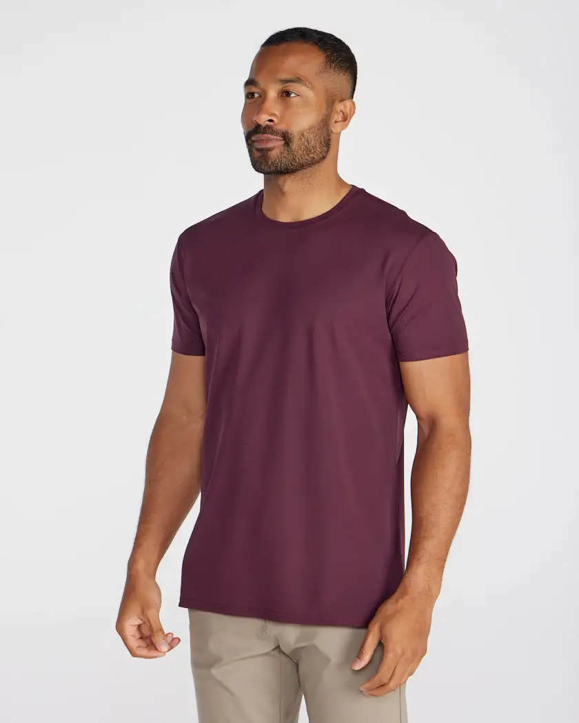 Limitless Short Sleeve Split Hem