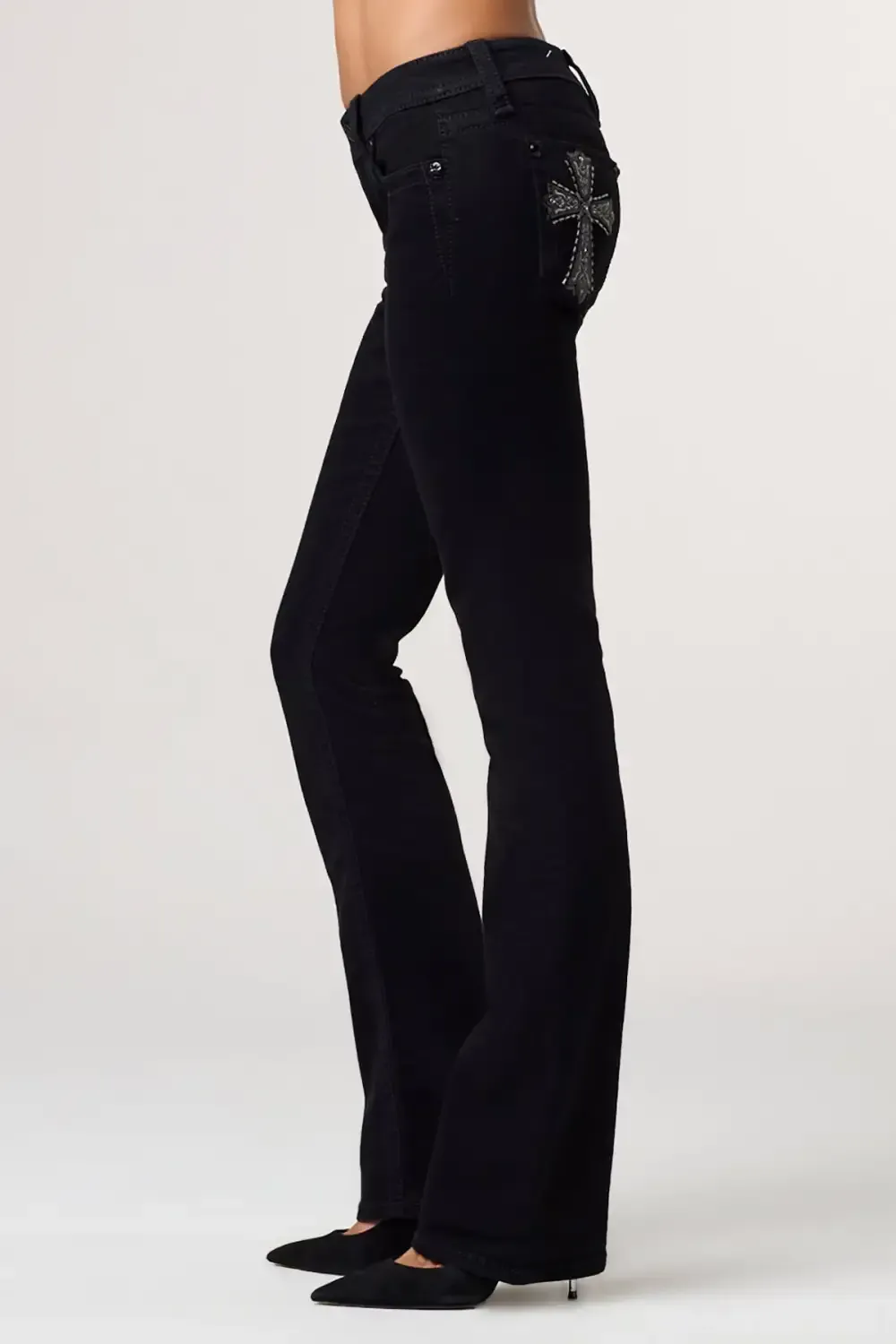 Zohar Cross Bootcut Jeans