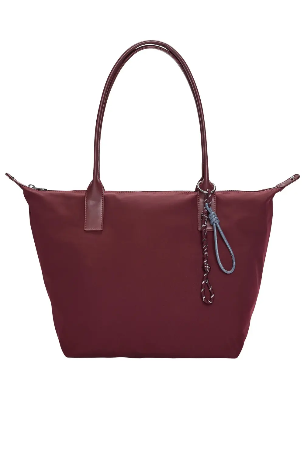 Bolso shopper nylon adorno