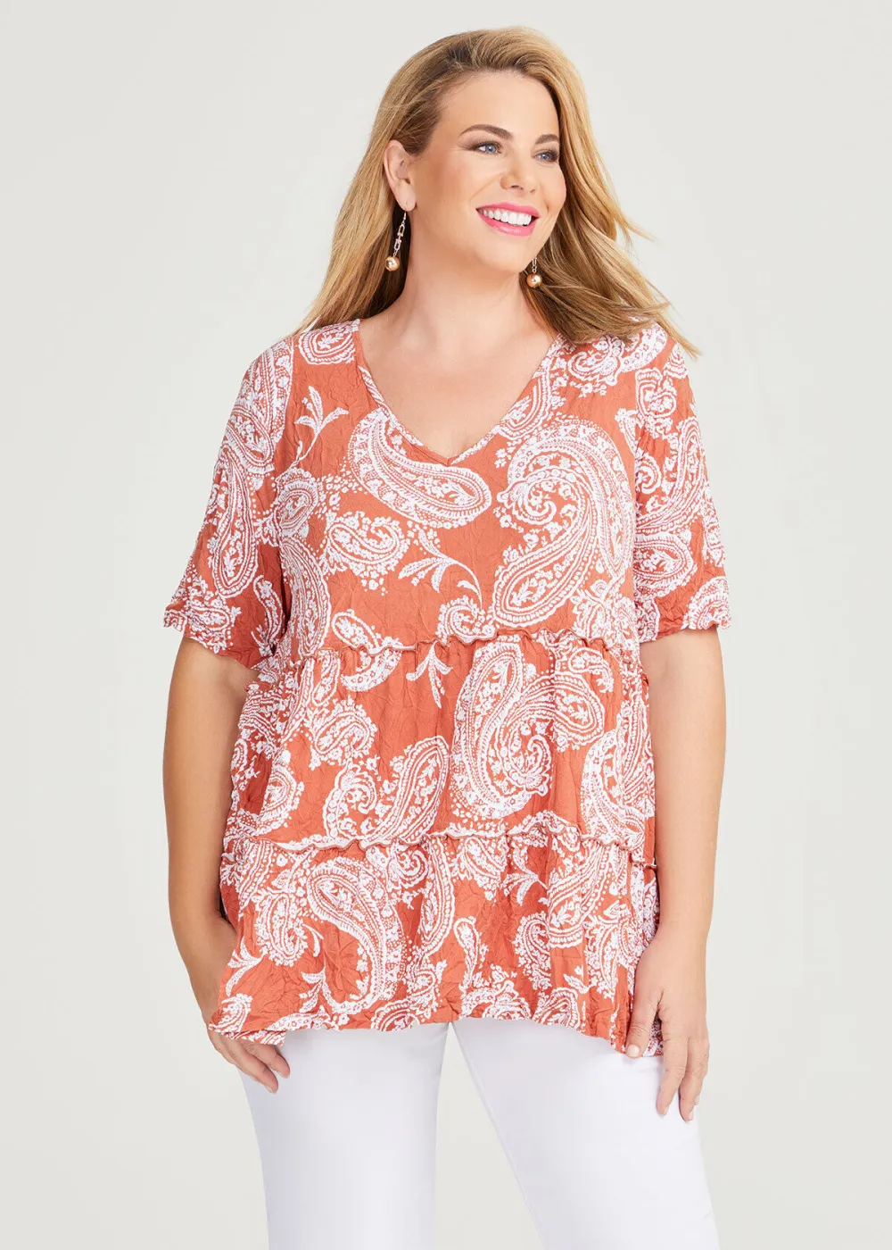 Aster Crush Boho Top