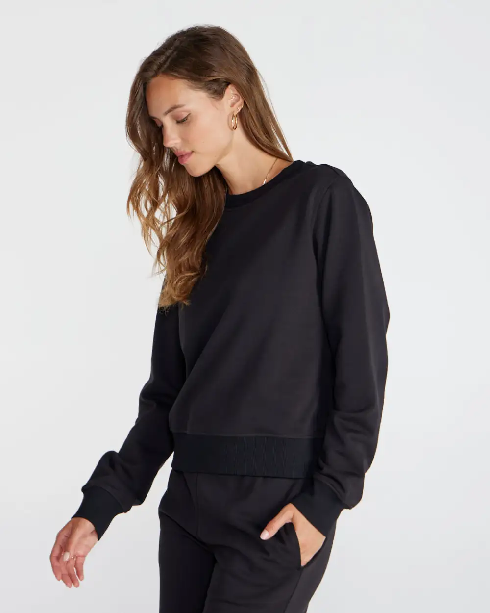 Jade Fleece Classic Crew