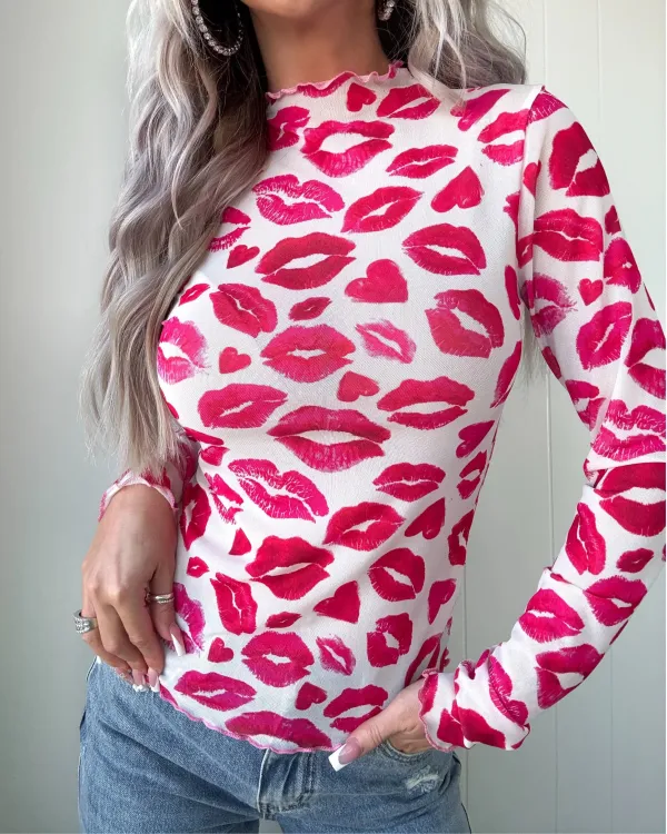 Me Mesh Top - Ivory