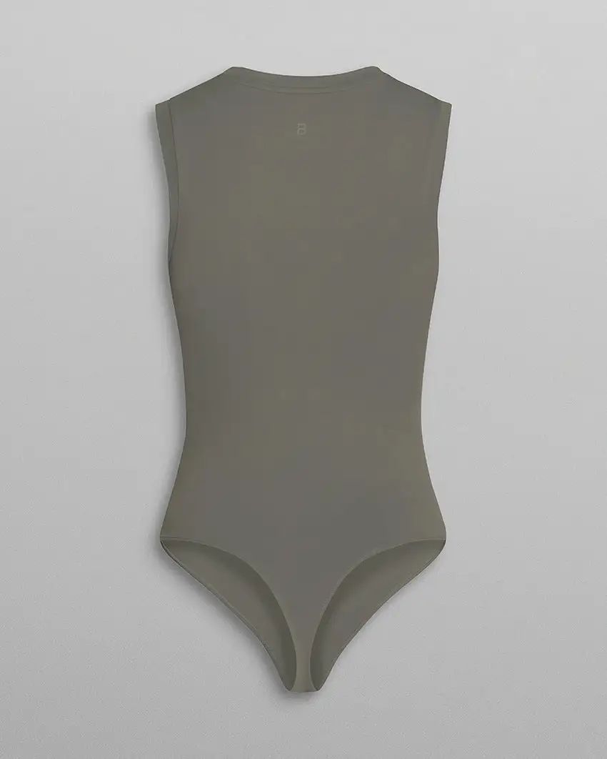 Balm High Neck Sleeveless Bodysuit