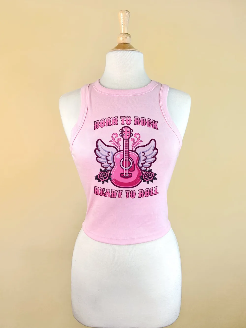 Rock Guitar Graphic Vest