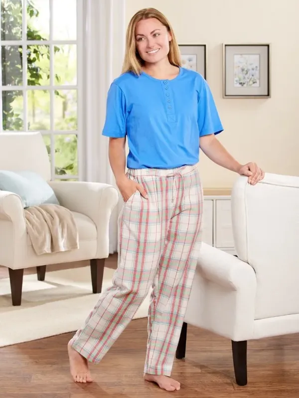 Women's Portuguese Cotton Flannel Pajama Pants