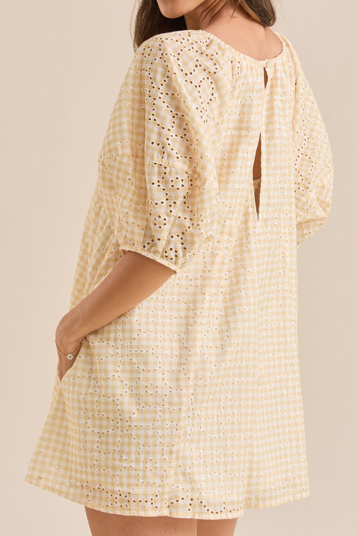 Gingham Romper