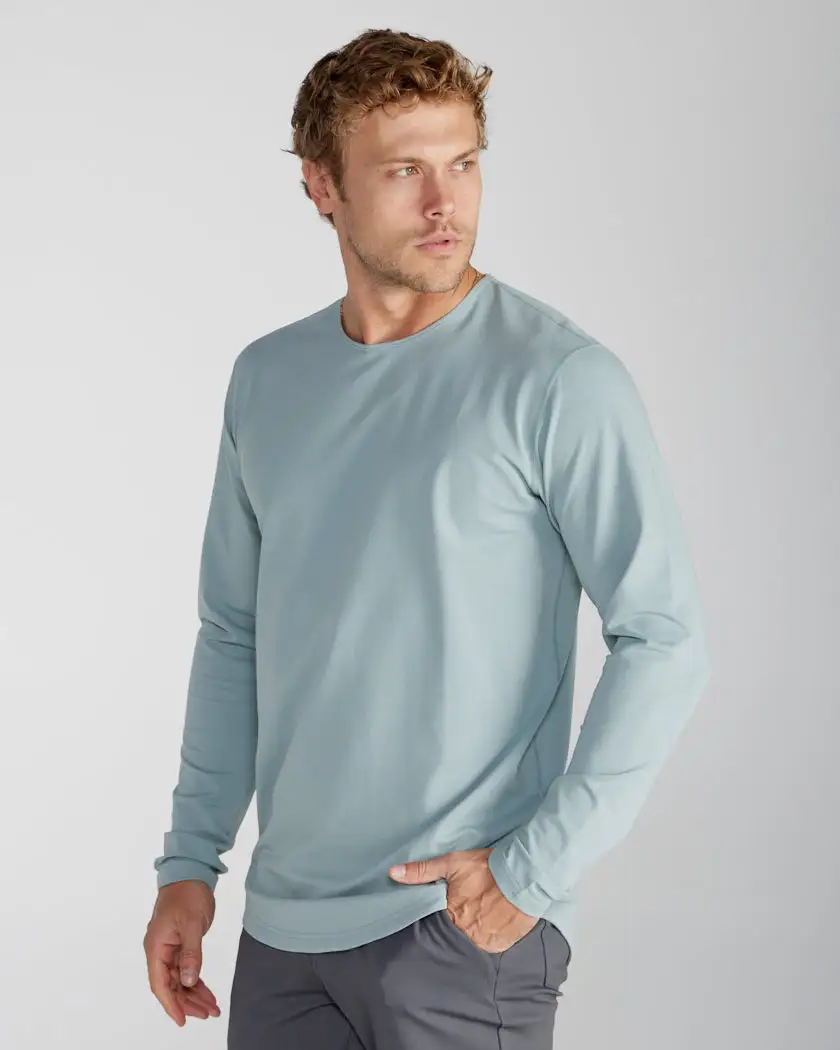 Drop-Cut Long Sleeve: Lux