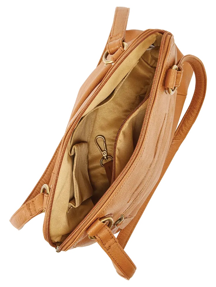 Ella Simone Essex Dome Leather Purse