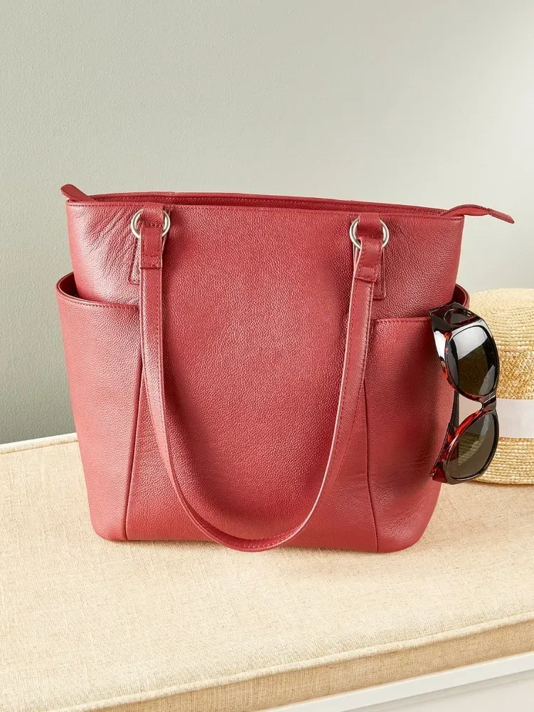 Ella Simone Weston Everyday Leather Tote