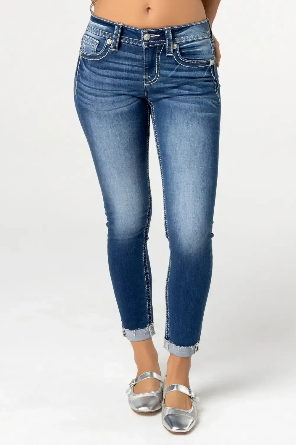 Heavenly Serena Ankle Skinny Jeans