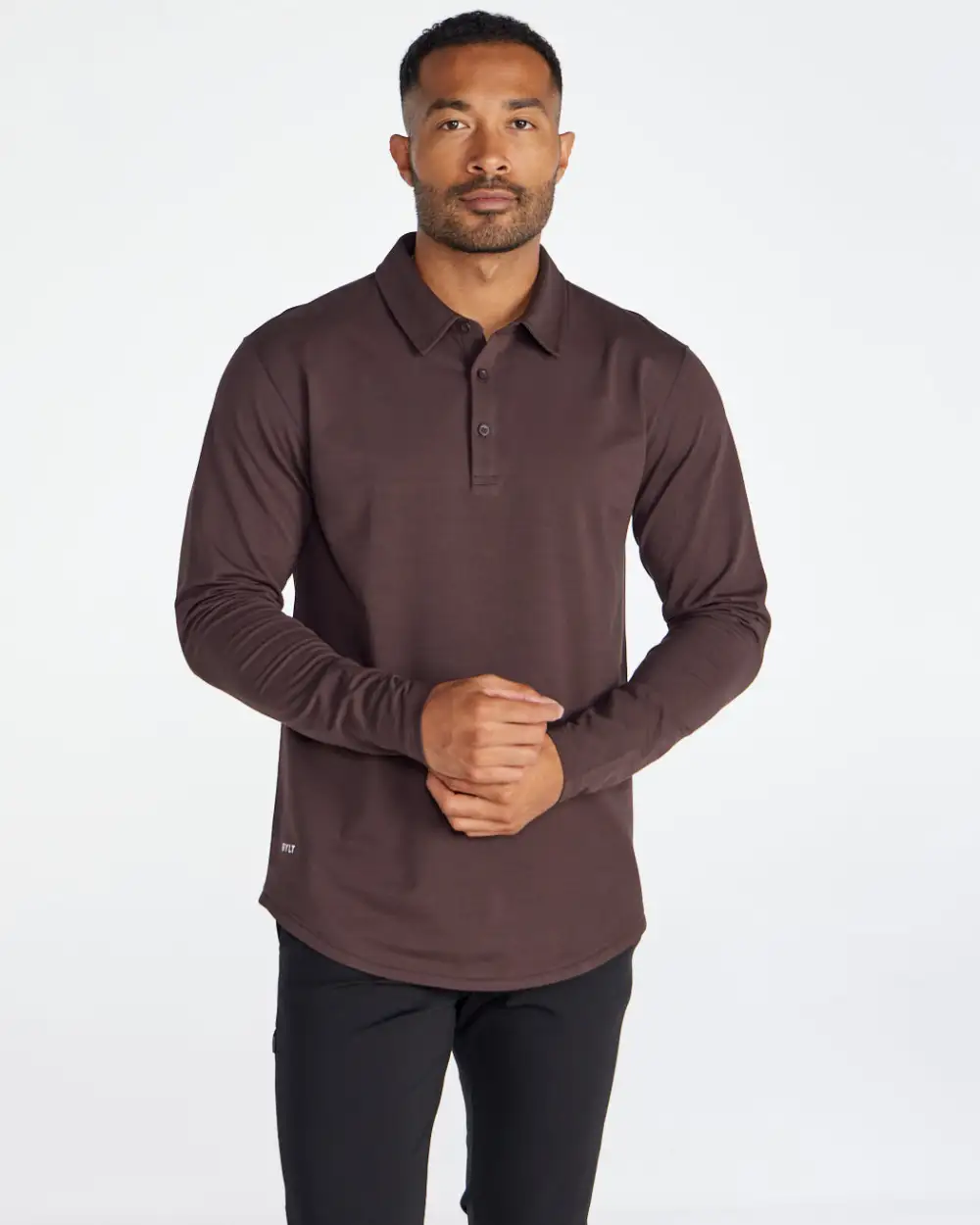 Drop-Cut Long Sleeve: Lux Polo