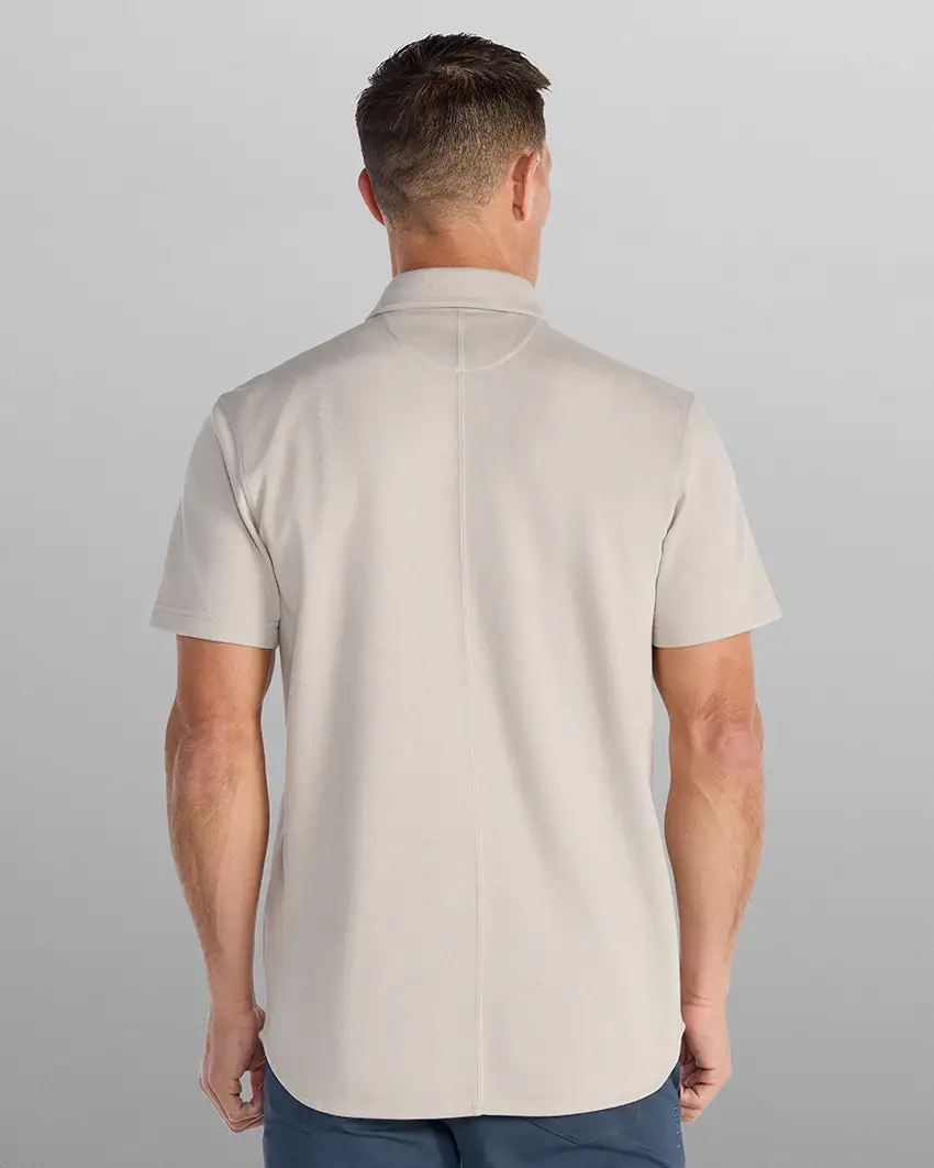 Bayside Oxford Short Sleeve Button Down